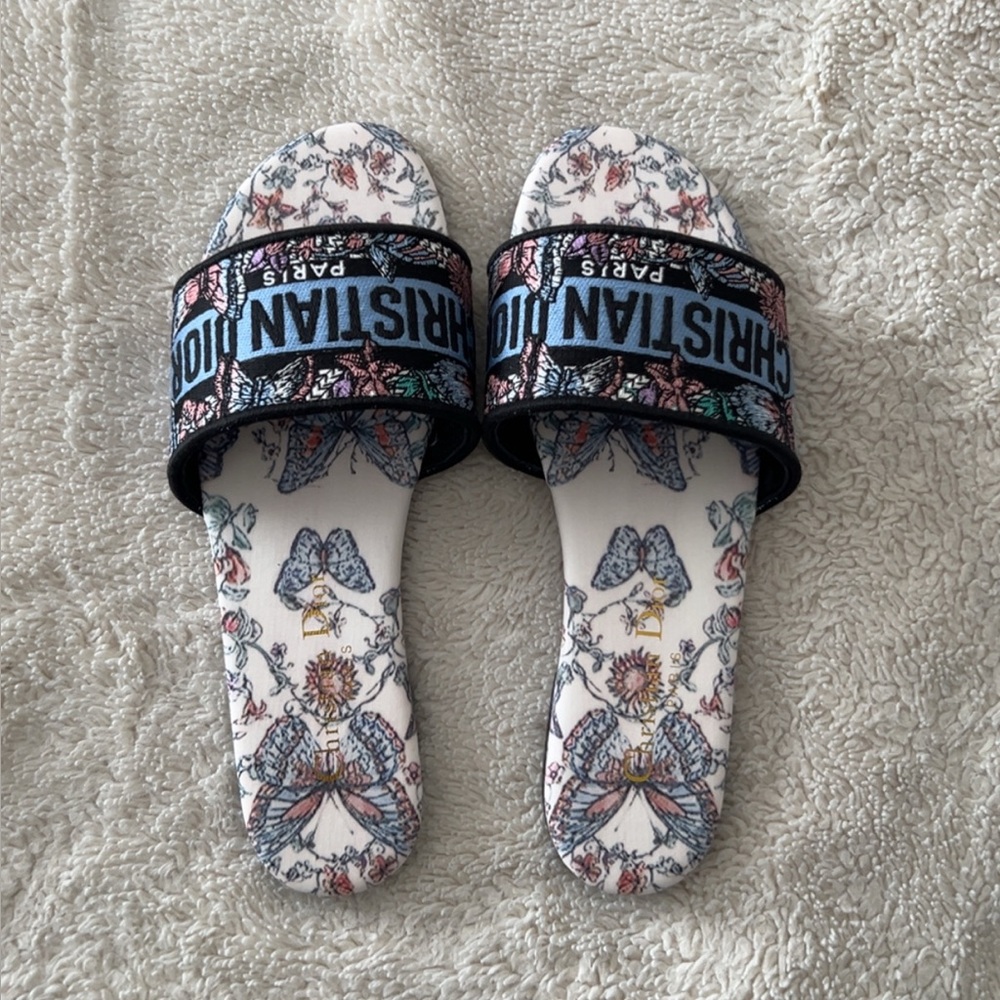 Dior Slides, size 38, price reflects - Picture 2 of 4